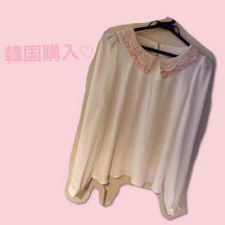 送料込み♡新品♡シフォントップス♡(シャツ/ブラウス(長袖/七分))