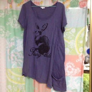 シネマクラブ(CINEMA CLUB)のうさぎ♡Tシャツ(Tシャツ(半袖/袖なし))