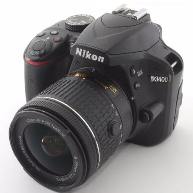Nikon(ニコン)の★軽量最新機種‼★Wi-Fi機能付き★ニコン D3400 レンズセット★ スマホ/家電/カメラのカメラ(デジタル一眼)の商品写真