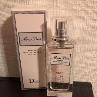 ディオール(Dior)のDior ミスディオール＊ヘアミスト＊ほぼ新品＊箱付き＊(ヘアウォーター/ヘアミスト)