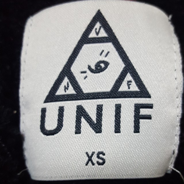 UNIF ボーダーニットワンピース レインボー