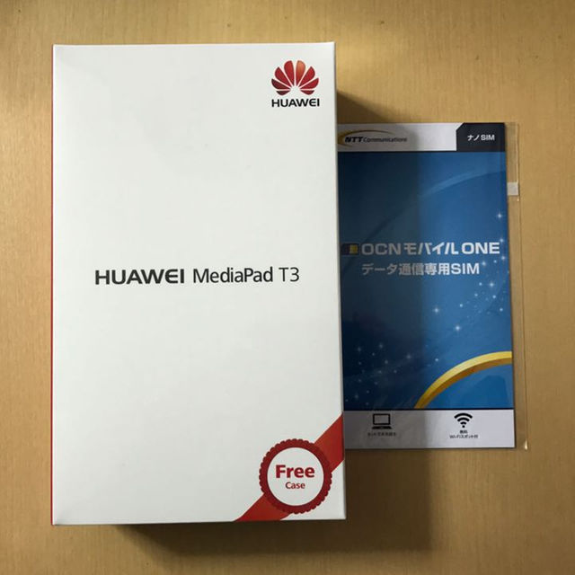 新品 HUAWEI MediaPad T3 8インチ LTEモデル sim付 スマホ/家電/カメラのPC/タブレット(タブレット)の商品写真