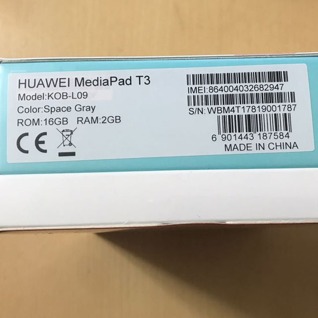 新品 HUAWEI MediaPad T3 8インチ LTEモデル sim付 スマホ/家電/カメラのPC/タブレット(タブレット)の商品写真