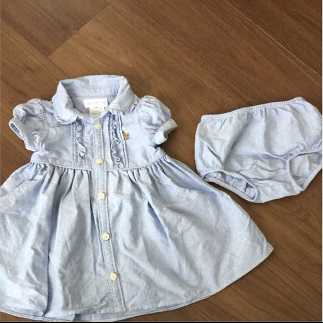 Ralph Lauren(ラルフローレン)のラルフローレン  ワンピース キッズ/ベビー/マタニティのベビー服(~85cm)(ワンピース)の商品写真