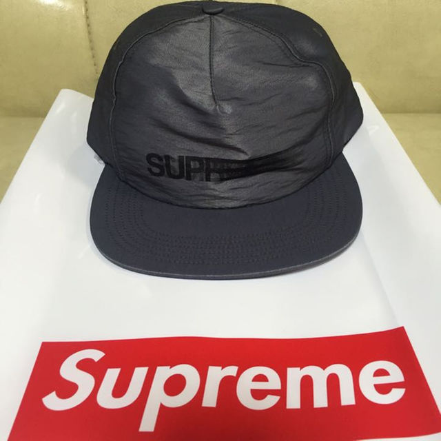 Supreme(シュプリーム)のSupreme 16ss motion logo cap グレー メンズの帽子(その他)の商品写真