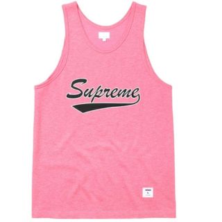 シュプリーム(Supreme)のＬsize Supreme 16ss script tank top(タンクトップ)