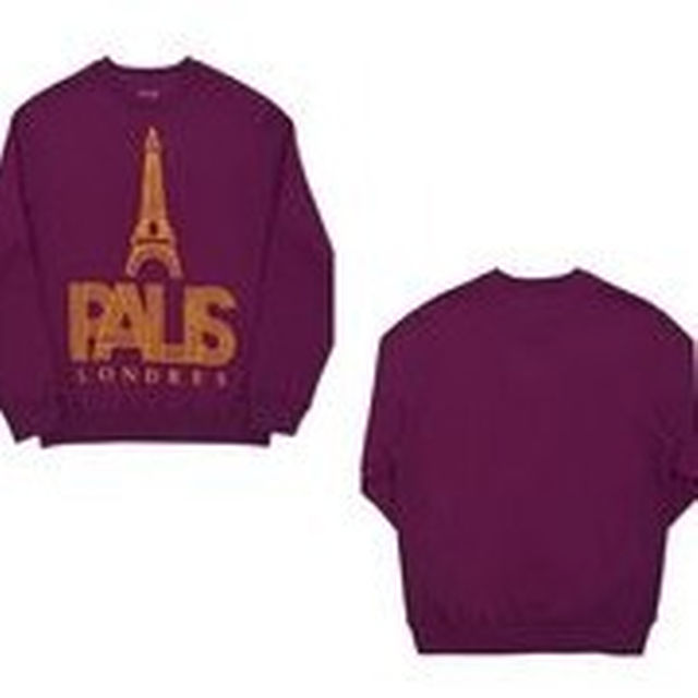 Supreme(シュプリーム)のLSize Palace P Londres Crew (Purple) メンズのトップス(スウェット)の商品写真