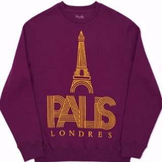 シュプリーム(Supreme)のLSize Palace P Londres Crew (Purple)(スウェット)