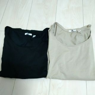 ユニクロ(UNIQLO)のUNIQLO 5分丈シャツセット(Tシャツ(長袖/七分))