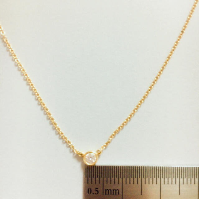 Tiffany ネックレス　バイザヤード　ダイアモンド　0.05ct