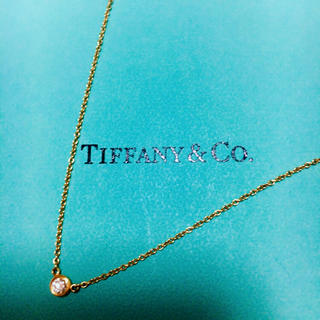 Tiffany ネックレス　バイザヤード　ダイアモンド　0.05ct