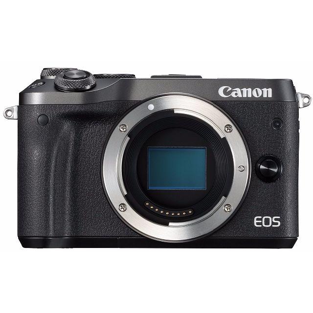 Canon(キヤノン)のまほちん様専用 新品 Canon EOS M6 ボディ ブラック スマホ/家電/カメラのカメラ(ミラーレス一眼)の商品写真