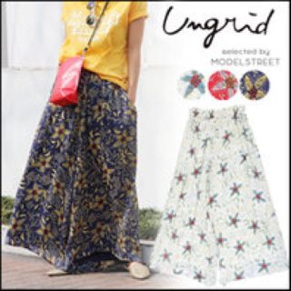 アングリッド(Ungrid)の値下げ‼️アングリッド アフリカンフレアパンツ(カジュアルパンツ)