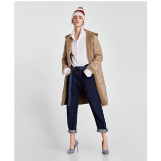 ザラ(ZARA)の専用です リバーシブルボアコート ザラ 今期(ロングコート)