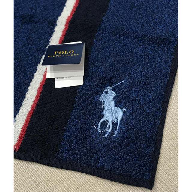 POLO RALPH LAUREN(ポロラルフローレン)のポロ ラルフローレン タオルハンカチ メンズのファッション小物(ハンカチ/ポケットチーフ)の商品写真