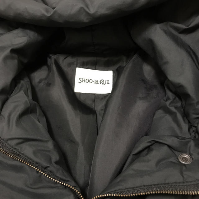 SHOO・LA・RUE(シューラルー)の美品！ダウン コート ブラック レディースのジャケット/アウター(ダウンコート)の商品写真
