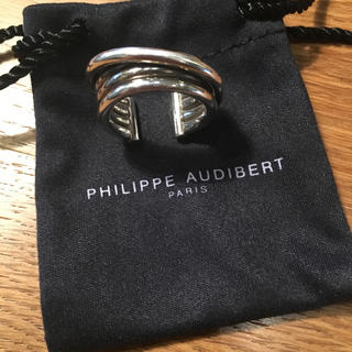 フィリップオーディベール(Philippe Audibert)のフィリップオーディベール 4連リング 指輪 シルバー(リング(指輪))