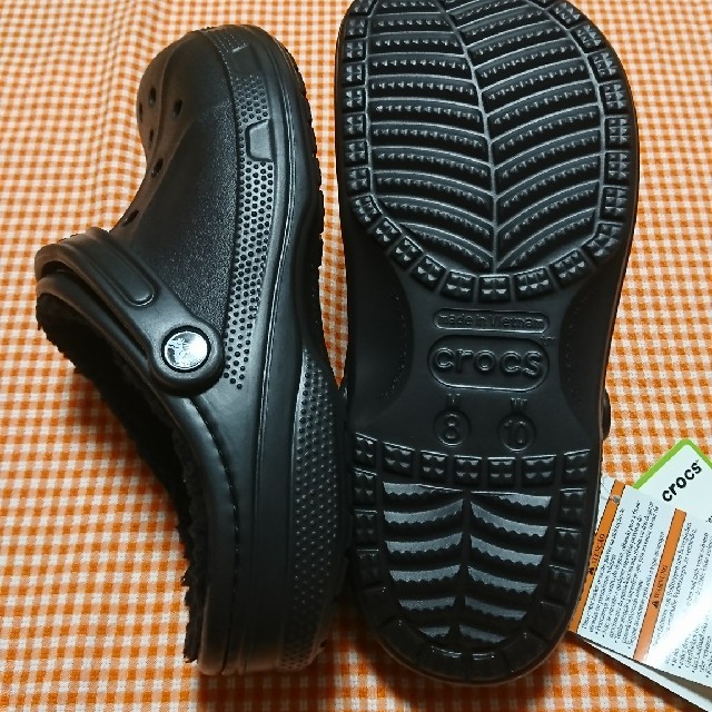 crocs(クロックス)のにょっき様専用 クロックス winter clog ブラック&ブラック メンズの靴/シューズ(サンダル)の商品写真