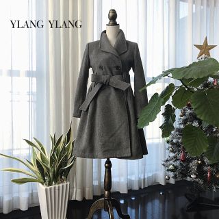 イランイラン(YLANG YLANG)の【ルリ様専用】YLANG YLANG フレアコート イランイラン(ロングコート)