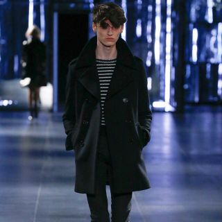 サンローラン(Saint Laurent)のサンローランパリ 15aw クラシックキャビンチューブコート 42 新品 (ピーコート)