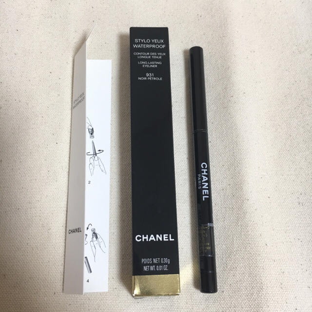 CHANEL(シャネル)の【ミント様専用】CHANEL スティロユーウォータープルーフ 931 コスメ/美容のベースメイク/化粧品(アイライナー)の商品写真