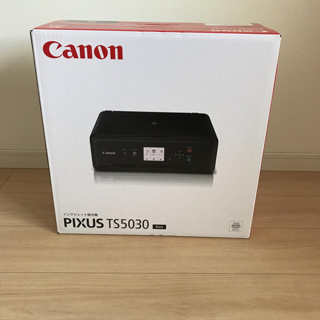 Canon(キヤノン)の【専用】新品未開封   Canon PIXUS TS5030 ブラック エンタメ/ホビーのコレクション(印刷物)の商品写真