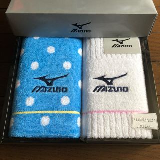 ミズノ(MIZUNO)の新品❗️ ミズノ ウォッシュタオル 2枚組(タオル/バス用品)