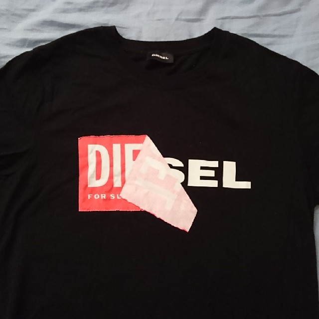 DIESEL(ディーゼル)のディーゼル DIESEL メンズ 黒 Tシャツ メンズのトップス(Tシャツ/カットソー(半袖/袖なし))の商品写真