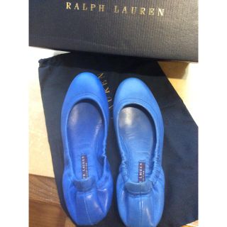 ラルフローレン(Ralph Lauren)のラルフローレン✨ロイヤルブルー フラットシューズ(バレエシューズ)