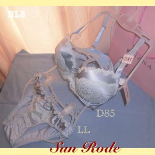 chan.mさん専用【新品】ブラ&ショーツ サンロード♡D85/LL 大きい(ブラ&ショーツセット)