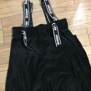 ステューシー(STUSSY)のstussy women ベロアパンツ(カジュアルパンツ)