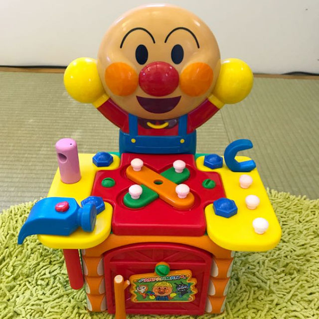 アンパンマン 遊ぼう トントン大工さん キッズ/ベビー/マタニティのおもちゃ(知育玩具)の商品写真