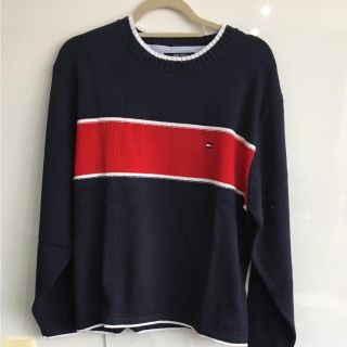 トミーヒルフィガー(TOMMY HILFIGER)のTOMMYHILFIGER サイズL セーター 新品未使用(ニット/セーター)