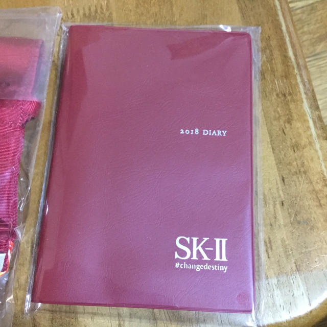 SK-II(エスケーツー)のSK2 スケジュール帳 ポーチ インテリア/住まい/日用品の文房具(カレンダー/スケジュール)の商品写真