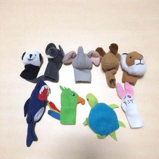 イケア(IKEA)の指ぬいぐるみ  10個set(ぬいぐるみ/人形)