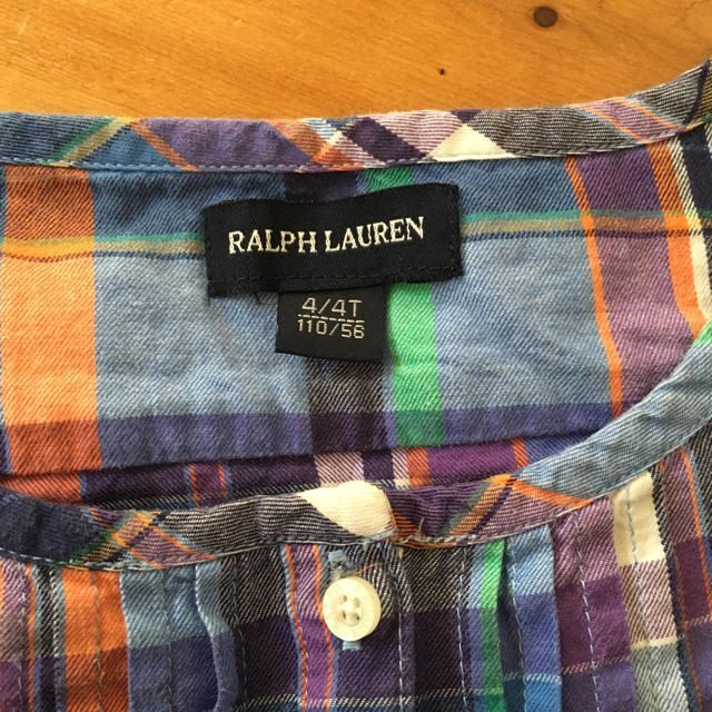 Ralph Lauren(ラルフローレン)のラルフローレン☆110☆ワンピース キッズ/ベビー/マタニティのキッズ服女の子用(90cm~)(ワンピース)の商品写真