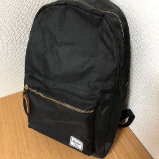 ハーシェル(HERSCHEL)のHerschel ハーシェル リュック バッグ 黒 赤 ブラック レッド 美品(リュック/バックパック)