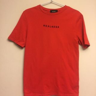 ジーヴィジーヴィ(G.V.G.V.)のgvgv REALNESS Tシャツ レッド(Tシャツ(半袖/袖なし))