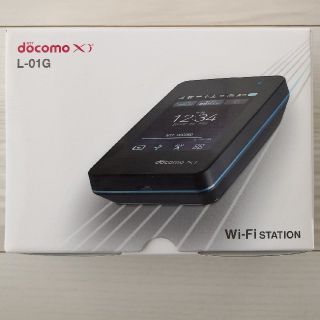 エルジーエレクトロニクス(LG Electronics)のLG電子 docomo Wi-Fi STATION L-01G Black(その他)