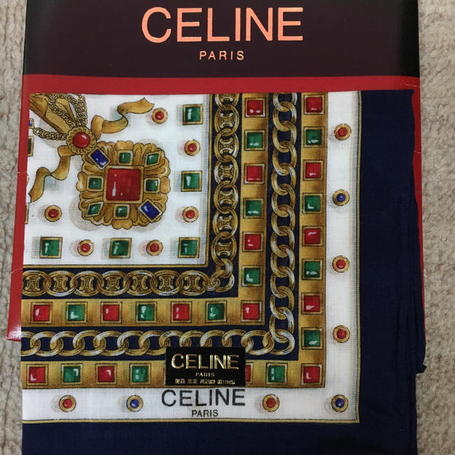 celine(セリーヌ)のCELINE ハンカチ スカーフ レディースのファッション小物(ハンカチ)の商品写真