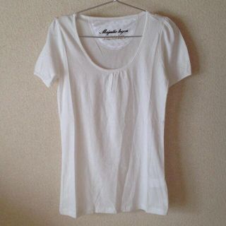 マジェスティックレゴン(MAJESTIC LEGON)の未使用♡マジェ♡ガーリー白T(Tシャツ(半袖/袖なし))