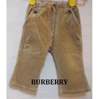 バーバリー(BURBERRY)のバーバリー BURBERRY ★ ベロアパンツ ★ 80(パンツ)