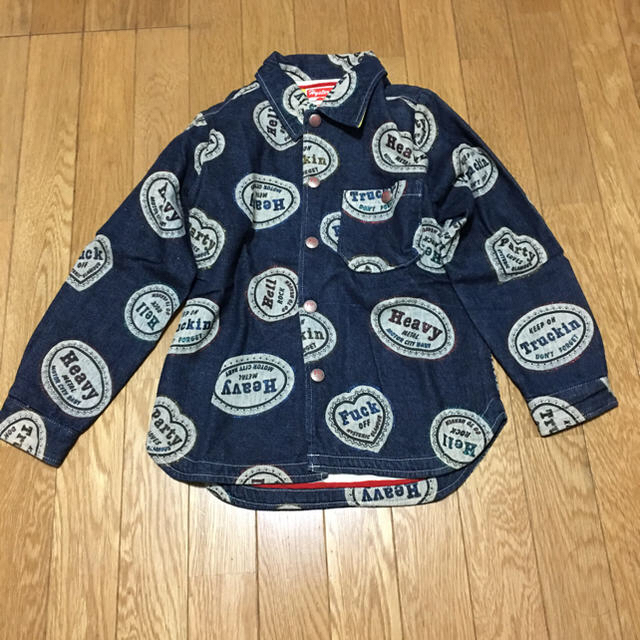 HYSTERIC MINI(ヒステリックミニ)のヒスミニ 上着 130 キッズ/ベビー/マタニティのキッズ服男の子用(90cm~)(ジャケット/上着)の商品写真