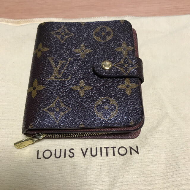 LOUIS VUITTON(ルイヴィトン)のLOUIS  VUITTON  二つ折り財布  【美品】 レディースのファッション小物(財布)の商品写真