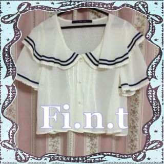 フィント(F i.n.t)のFi.n.t♡ブラウス(シャツ/ブラウス(半袖/袖なし))