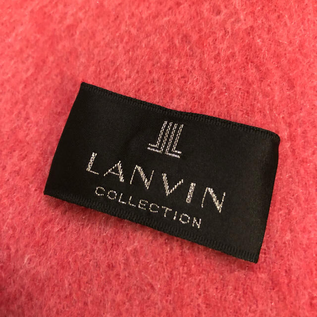 LANVIN カシミヤストール ピンク 色•サイズ違い出品中♪