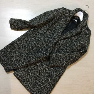 ミスティウーマン(mysty woman)のSOLD 美品♡ツイード チェスター ダブル  (チェスターコート)