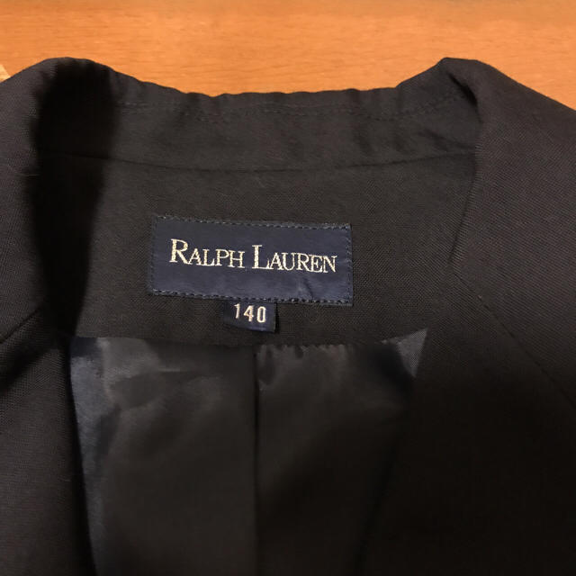 Ralph Lauren(ラルフローレン)の未使用レベル美品ラルフローレン ジャケット 男の子 140 濃紺 キッズ/ベビー/マタニティのキッズ服男の子用(90cm~)(ドレス/フォーマル)の商品写真