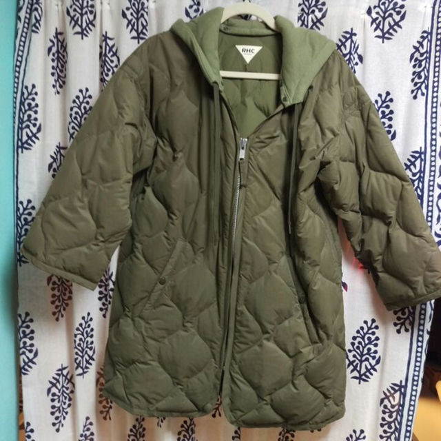 ダウンジャケットロンハーマンRon Herman Quilt Down Jacket送料込