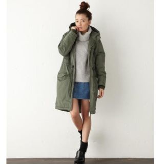 マウジー(moussy)の最終値下🔴MOUSSY 中綿ミリタリーコート(ミリタリージャケット)